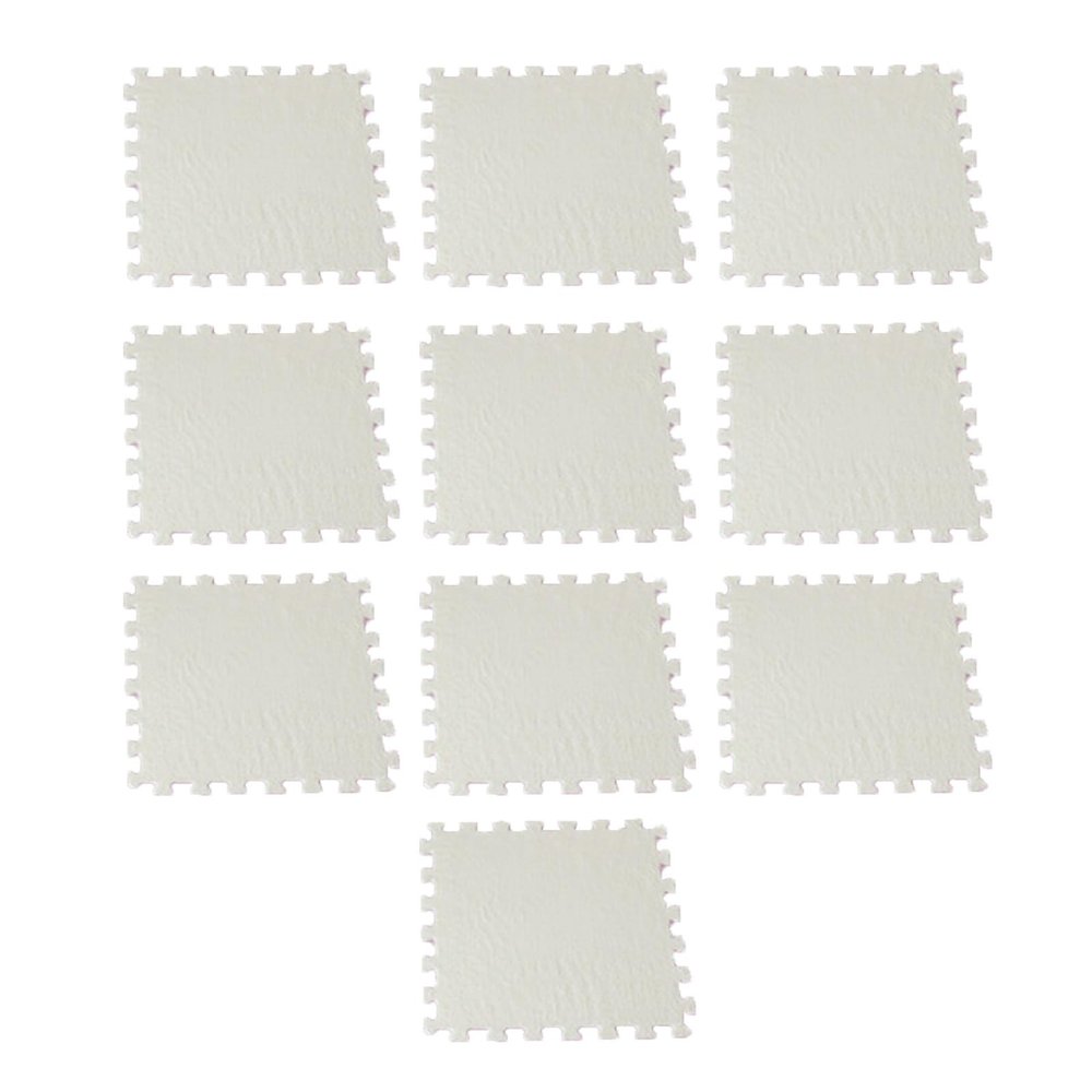 10pcs/lot Room Carpet Splicing Mat Children's Bedside Small Blankets Stain Living Room Floor Mat 30x30cm