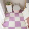 10pcs/lot Room Carpet Splicing Mat Children's Bedside Small Blankets Stain Living Room Floor Mat 30x30cm view 4