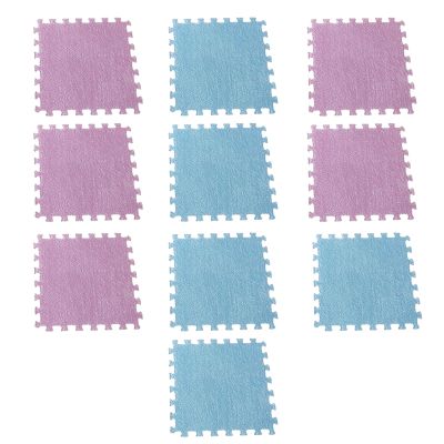 10pcs/lot Room Carpet Splicing Mat Children's Bedside Small Blankets Stain Living Room Floor Mat 30x30cm