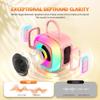 Mini Karaoke Machine for Kids Adults: Portable Karaoke Machine with 2 Wireless Mics for Home Party - Singing Karaoke Speaker Toy Gift for Girls Boys Ages 4 5 6 7 8 9 10 11 12+ Years Old Birthday view 2