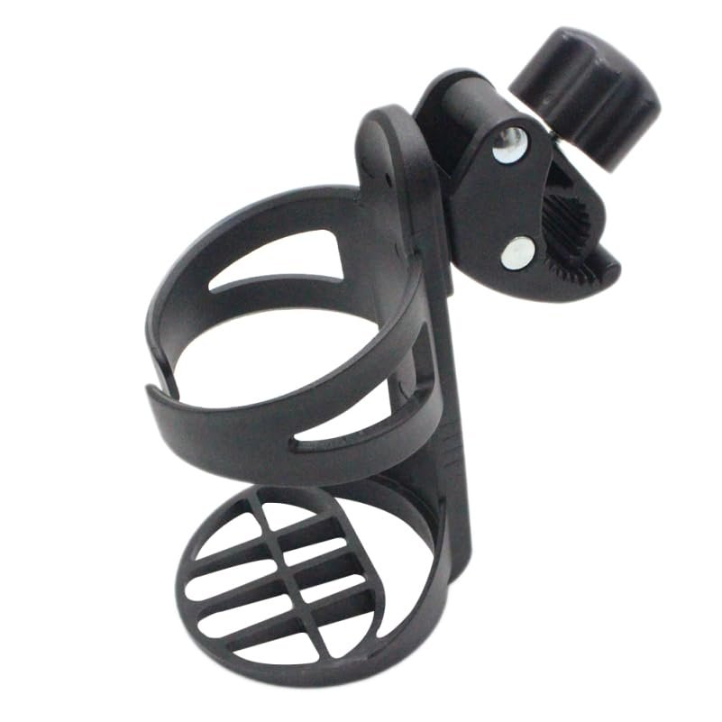 Abaodam Universal Stroller Cup Holder Bike Cup Bottle Holder 360 Rotatable for Strollers Bicycles