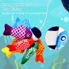 BAHIAKLO Montessori Toys for 1 Year Old Boy Girl Gifts, Cloth Fishing Game Toddler Toy 1-3, Sorting Learning Baby Toys 6-12-18 Months, One Year Old Girl Boy Gifts view 3