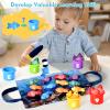 BAHIAKLO Montessori Toys for 1 Year Old Boy Girl Gifts, Cloth Fishing Game Toddler Toy 1-3, Sorting Learning Baby Toys 6-12-18 Months, One Year Old Girl Boy Gifts view 4