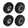Team Associated Enduro12, Wheels and Tires, Chrome, ASC41137 view 1
