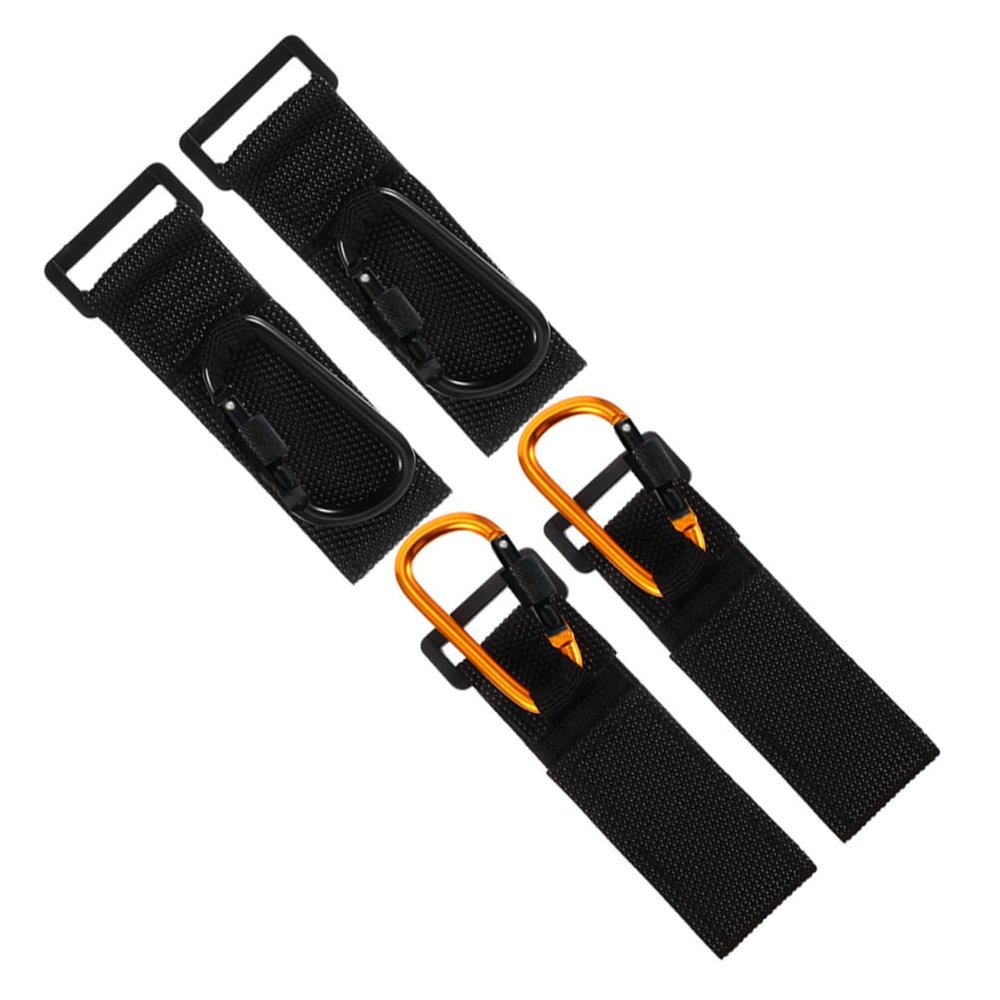 WATIIFUFU 4pcs Stroller Accessory Clip Stroller Hooks for Shopping Cart Lightweight Nonslip Hooks Straps for Bag Diaper Bag