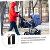 WATIIFUFU 4pcs Stroller Accessory Clip Stroller Hooks for Shopping Cart Lightweight Nonslip Hooks Straps for Bag Diaper Bag view 3