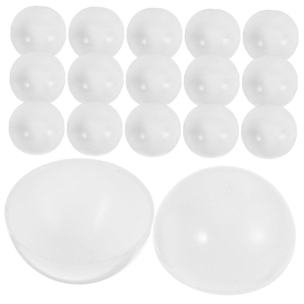 Gogogmee 30pcs Openable Lottery Balls for Party Games Hollow Raffle Balls Bright Reusable Event Supplies for Celebrations and Drawings