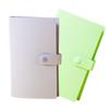 Alasum 2pcs Collection Book Portable Banknote Holder for Paper Notes Money Protection Album Sleeves for Commemorative Notes and Coin Storage Green Purple view 1