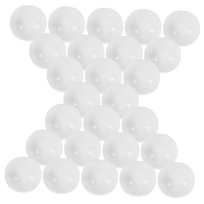 Hohopeti 30pcs Reusable Empty Raffle Balls Lightweight Pingpong Balls for Vending Machine Games No Stuffing Lottery