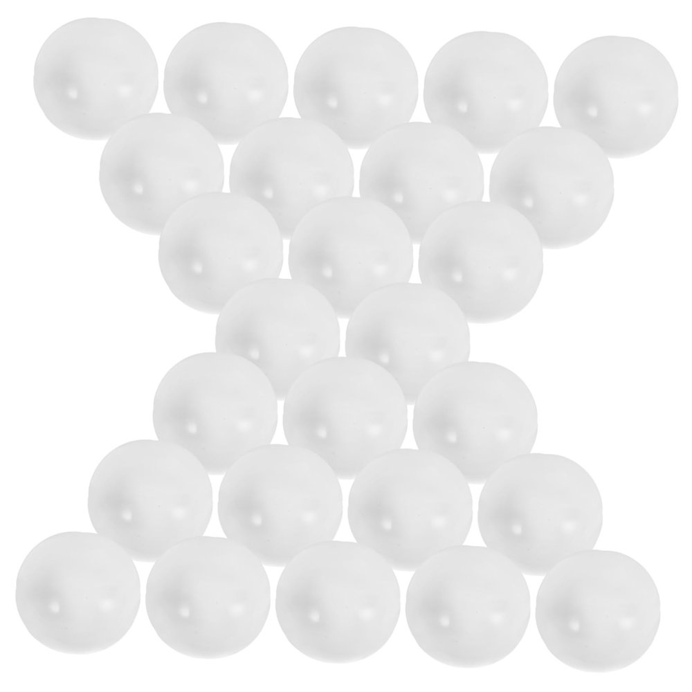 Hohopeti 30pcs Reusable Empty Raffle Balls Lightweight Pingpong Balls for Vending Machine Games No Stuffing Lottery
