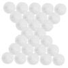 Hohopeti 30pcs Reusable Empty Raffle Balls Lightweight Pingpong Balls for Vending Machine Games No Stuffing Lottery view 1