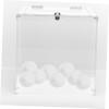 Hohopeti 30pcs Reusable Empty Raffle Balls Lightweight Pingpong Balls for Vending Machine Games No Stuffing Lottery view 4