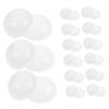 CIYODO 30pcs Openable Raffle Balls Lightweight Lottery Balls for Drawings and Events White Prize view 1