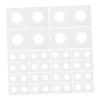 NAMOARLY Coin Flips Small Holder Set 100pcs Coin Collection Supplies Paper Wrap for Collectors view 1