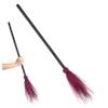 Anneome Halloween Broom for Witch or Wizard 36 Inches Red Vibrant Creative Costuming Accessory view 1
