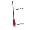 Anneome Halloween Broom for Witch or Wizard 36 Inches Red Vibrant Creative Costuming Accessory view 4