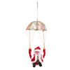 OKUMEYR 1pc Adorable Electric Santa Claus Toy Music and Somersault Function Christmas Plaything for Boys and Girls Festive Holiday Decoration for Desktop and Home Atmosphere view 1
