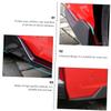 MOLUCKFU 2pcs Carbon Fiber Rear Lip Spoiler Diffuser Splitters for Car Protection Easy to Install Scratch-Resistant Aggressive Style Enhancement view 3