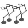 Alasum 4pcs Action Figure Stands Doll Stands Desktop Figure Holders Doll Model Supports Supply view 1