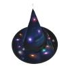 Zhuanyun Blue Galaxy Star Moon Mountain print Pointed Hat Halloween Witch Hat Witch Witch Cosplay Accessories view 3