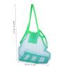Alasum 2pcs Beach Toy Mesh Bag Outdoor Storage Bag for Boys and Girls Mesh Tote Carrying Handles Large Size for Beach Pool and Boating view 2