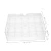 CAXUSD Clear Acrylic Poker Chip Tray Lid Transparent Poker Chips Organizer for Easy Access and Storage Compact Design for Home and Game view 3
