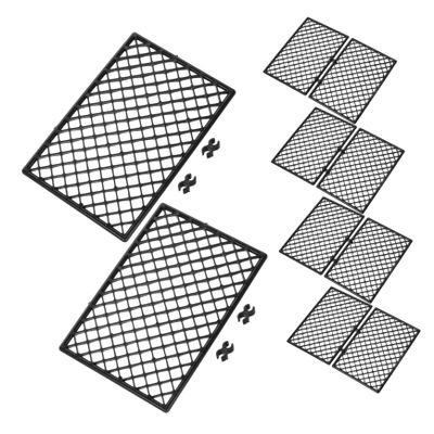 Abaodam 30pcs Rc Drift Car Assembly Panel Mesh Parking Panel Model DIY for Rc Car Hobbyist Realistic Drift Field Detailing