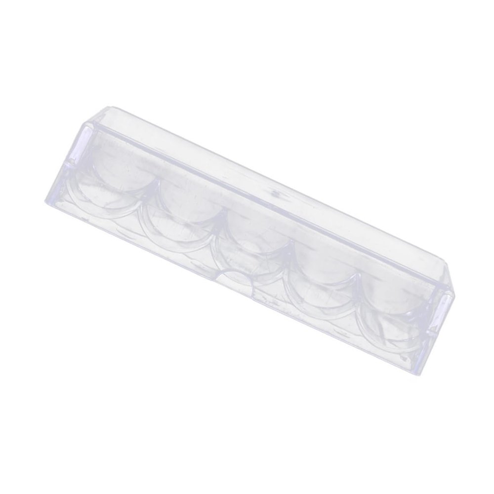 FAVOMOTO Transparent Acrylic Game Chip Organizer Capacity Chip Storage Box with Classified Compartments for Poker and Mahjong Eco-Friendly Design