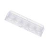 FAVOMOTO Transparent Acrylic Game Chip Organizer Capacity Chip Storage Box with Classified Compartments for Poker and Mahjong Eco-Friendly Design view 1