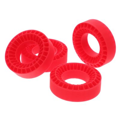 ibasenice 4pcs Silicone Rubber Tire Insert for Rc Crawler Support for Easy Installation for Rough