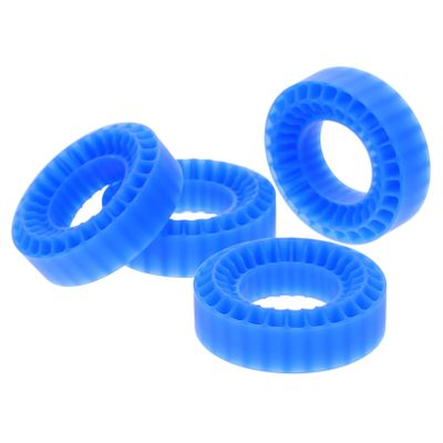 ibasenice 4pcs Silicone Rubber Foam Tire Inserts for Rc Crawler Enhanced Grip and Traction Easy Replacement Design