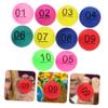 WHAMVOX Pcs Seamless Balls Plastic Game Balls Props for Party Activities Raffle view 2