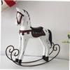 QUMIIRITY Wooden Figurine Vintage Craft Table Decoration Unique Horse Collectible for Home Office Exceptional Craftsmanship Warm Ambiance Decor Retro Aesthetic view 4