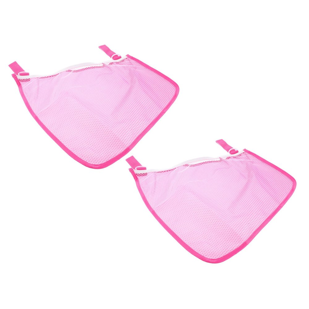 Abaodam 2pcs Diaper Pouch Stroller Bag Mesh Sling Bag Side Sling Stroller Storage Hanging Organizer