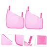 Abaodam 2pcs Diaper Pouch Stroller Bag Mesh Sling Bag Side Sling Stroller Storage Hanging Organizer view 3