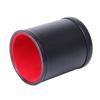 VICASKY Pu Leather Dice Cup with Silent Design for Games Dice Box with Transparent Red for Home Parties and Ktv Bar Entertainment view 2