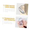 MERRYHAPY Proofing Corner Guards 10pcs Silicone Thicker Table Corner Protectors Clear for Furniture Desk Bed view 2