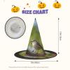 BGSHJVF Birds Nest Print Halloween Witch Hat Cosplay Caps Halloween Decoration Costume Accessories For Halloween Party view 3