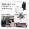 ibasenice Rear Facing Observation Mirror Safety Backseat Viewing Accessory for Boy Girl Wide Angle Easy Installation Compatible with Car Seats view 3
