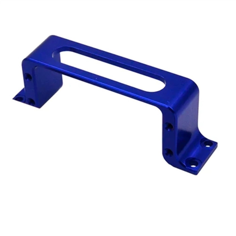 RC Accessories for Fixed Wing for UAV Plane RC Car Airplane Boat Model CNC Aluminum Alloy Medium Servo Mounting Bracket Fixed Frame(Blue)