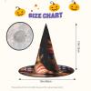 BGSHJVF American Flag With Cowboy Boots Print Halloween Witch Hat Cosplay Caps Halloween Decoration Costume Accessories For Halloween Party view 3