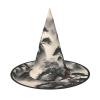 BGSHJVF Landscape Painting Print Halloween Witch Hat Cosplay Caps Halloween Decoration Costume Accessories For Halloween Party view 1