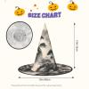 BGSHJVF Landscape Painting Print Halloween Witch Hat Cosplay Caps Halloween Decoration Costume Accessories For Halloween Party view 3