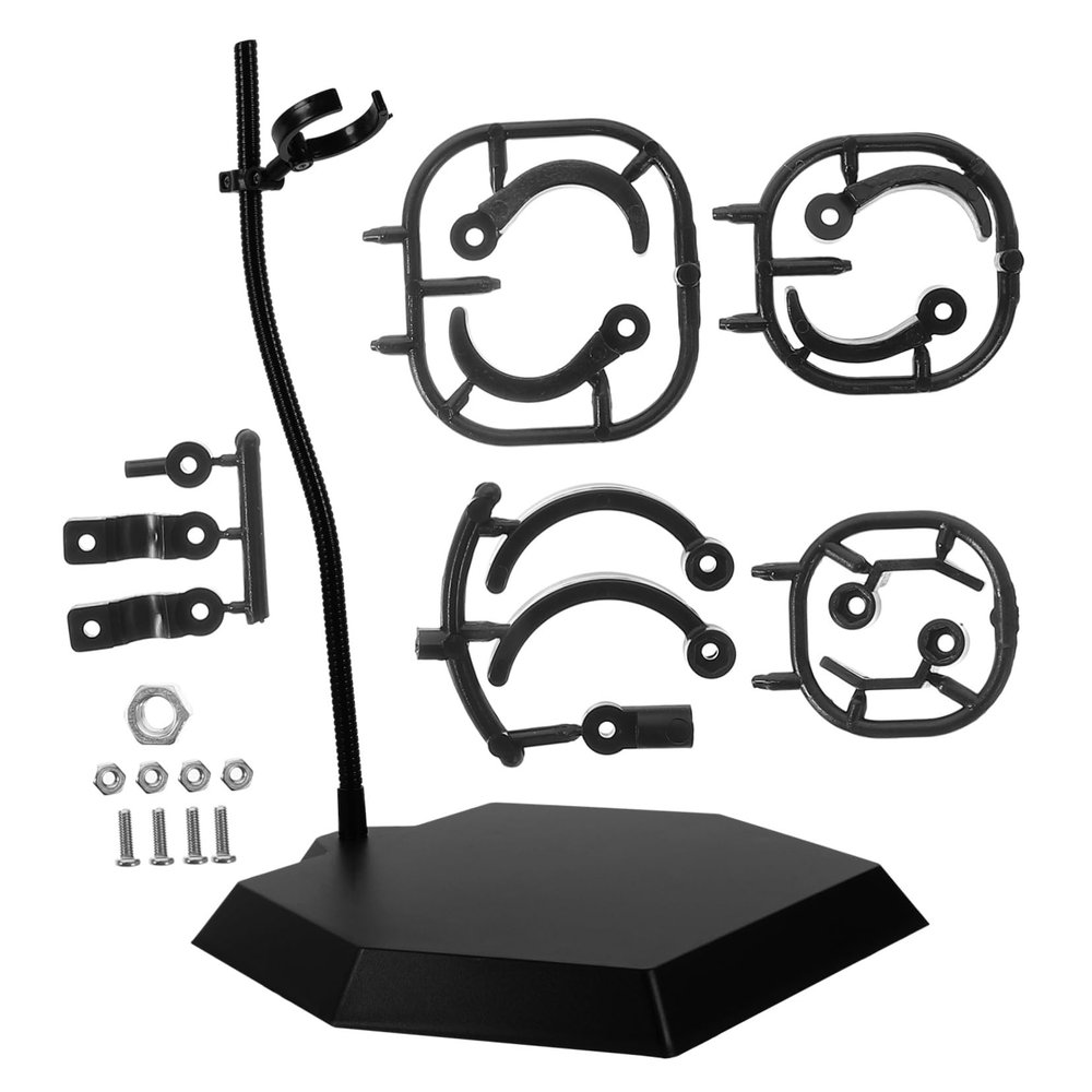 VICASKY Flexible Hose Action Figure Holder Stand Support for Dolls Models for Display in Home Store Doll Shop Suitable for Figures