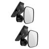 ULTECHNOVO 2pcs Rear View Observation Mirror for Car Backseat Safety Mirror for Fit Car Seat Monitor Easy Installation Black view 1