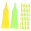 Abaodam 40pcs Game Pieces Plastic Building Tokens for Board Games for Rich Man Chess Expansion and Projects Structures view 1