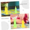 Abaodam 40pcs Game Pieces Plastic Building Tokens for Board Games for Rich Man Chess Expansion and Projects Structures view 3