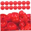 NAMOARLY 50pcs Plastic Red Bingo Balls Opening Balls Party Game Lottery Open for Celebrations Events view 1