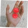 NAMOARLY 50pcs Plastic Red Bingo Balls Opening Balls Party Game Lottery Open for Celebrations Events view 4