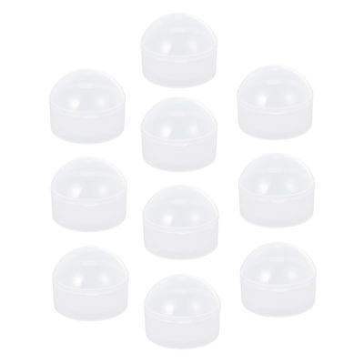 HAPINARY 10pcs Pacifier Holder Case Transparent Storage Box for Soothers Easy to Clean Portable Organizer for Travel and Home Use Protects from Dirt and Debris